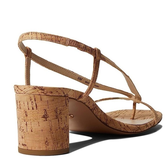 Pelle Moda Francis Low Heeled Thong Toe Sandal - natural - size 6 - Picture 4 of 15